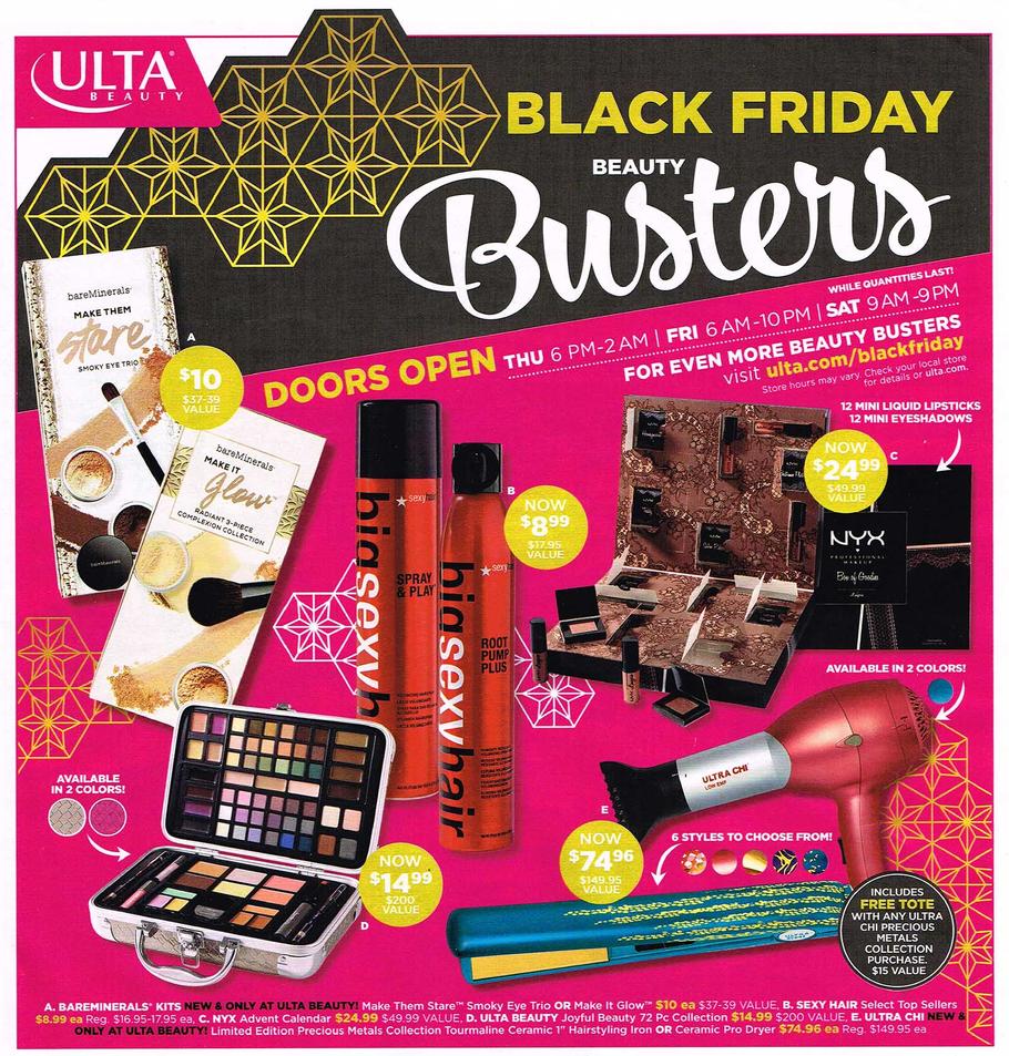 Ulta Black Friday 2016 Ad Gift With Purchase