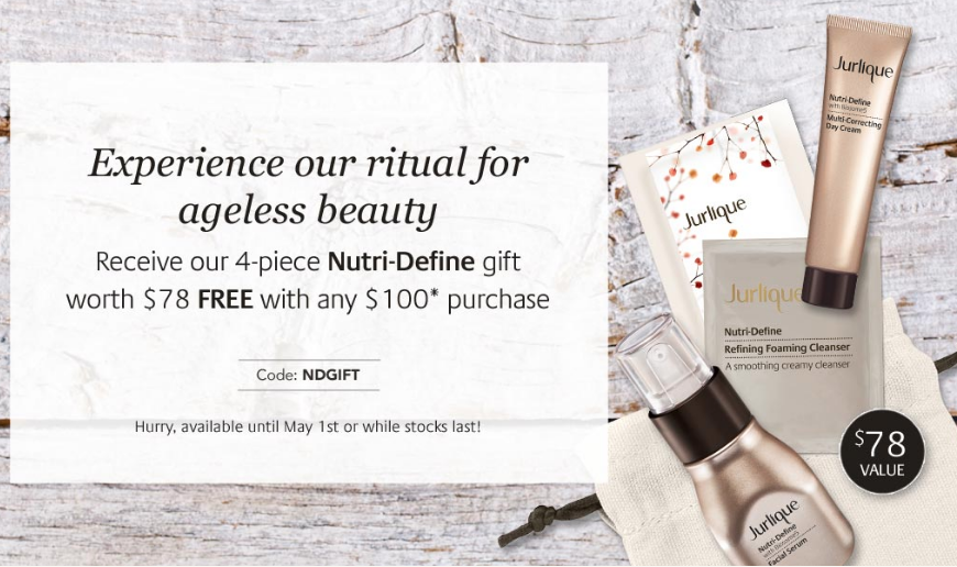 jurlique gift with purchase