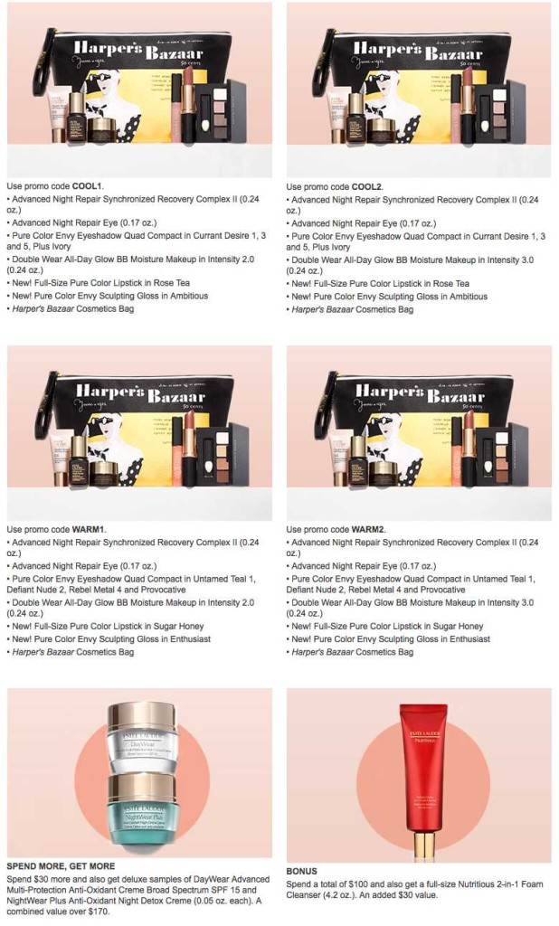 estee lauder gift with purchase