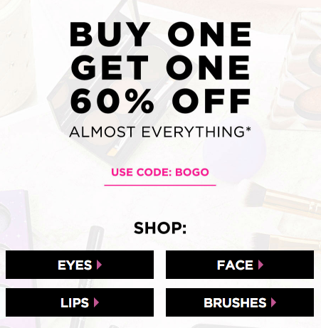 bh cosmetics gift with purchase