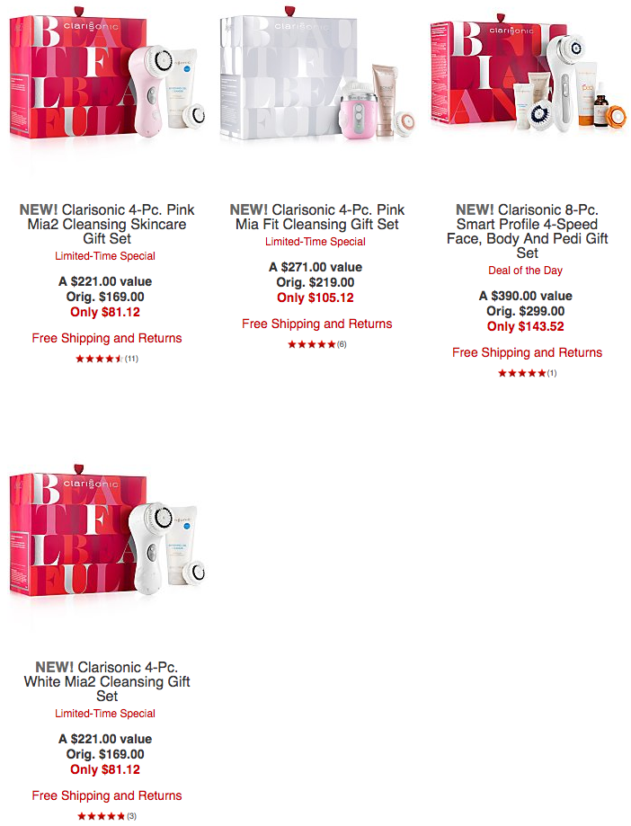 Macy&#39;s: Clarisonic 50% off + StriVectin 25% off - Gift With Purchase