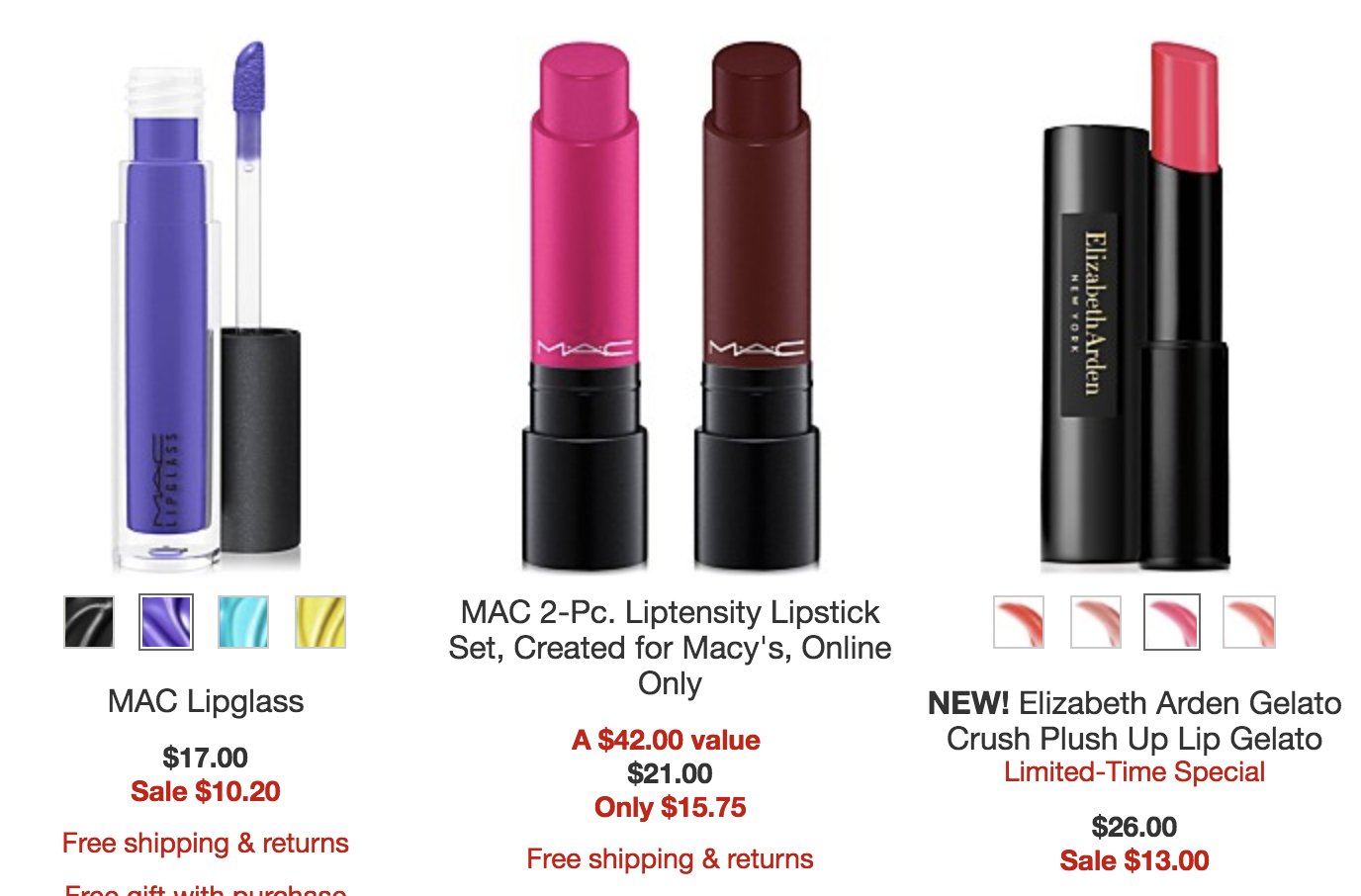 Macy&#39;s: new beauty sale items - Gift With Purchase