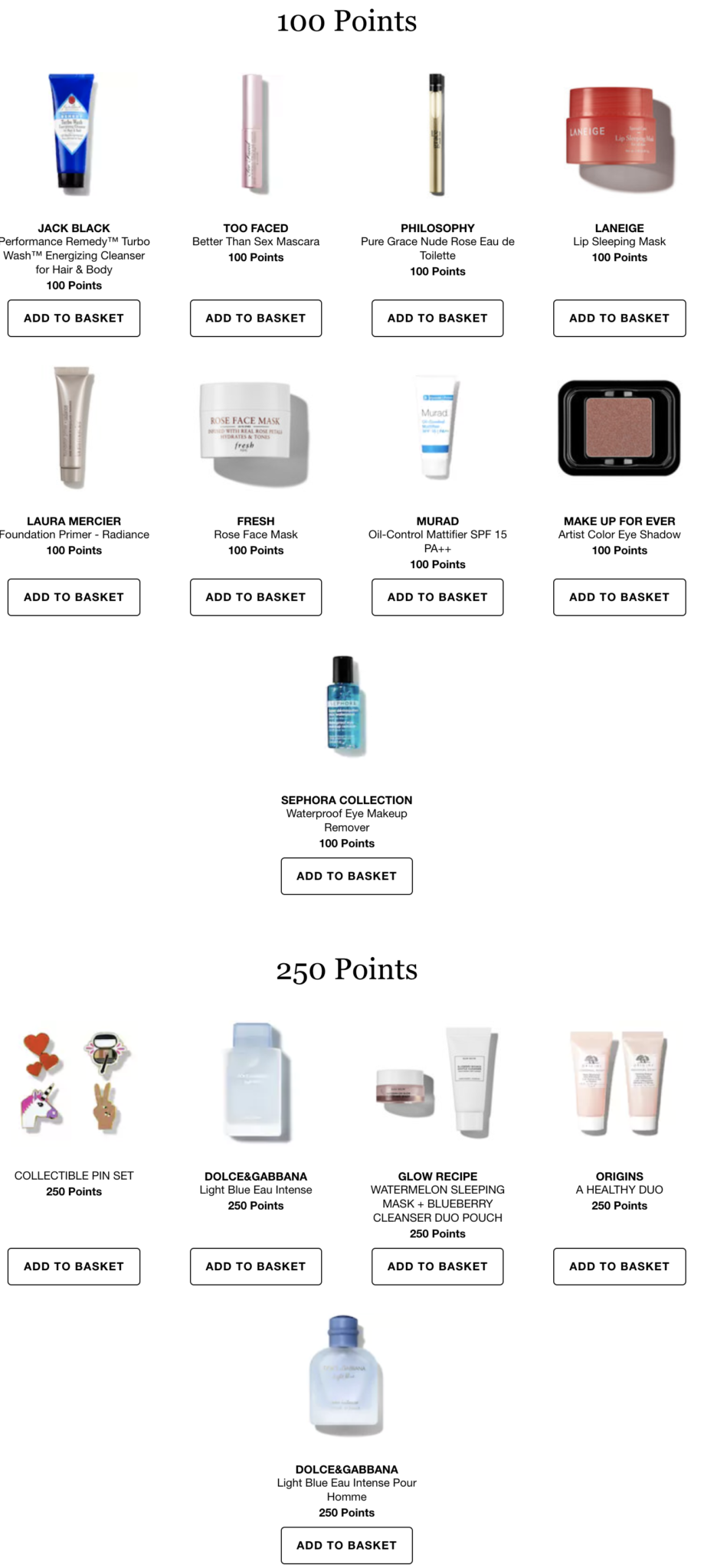 sephora bi rewards