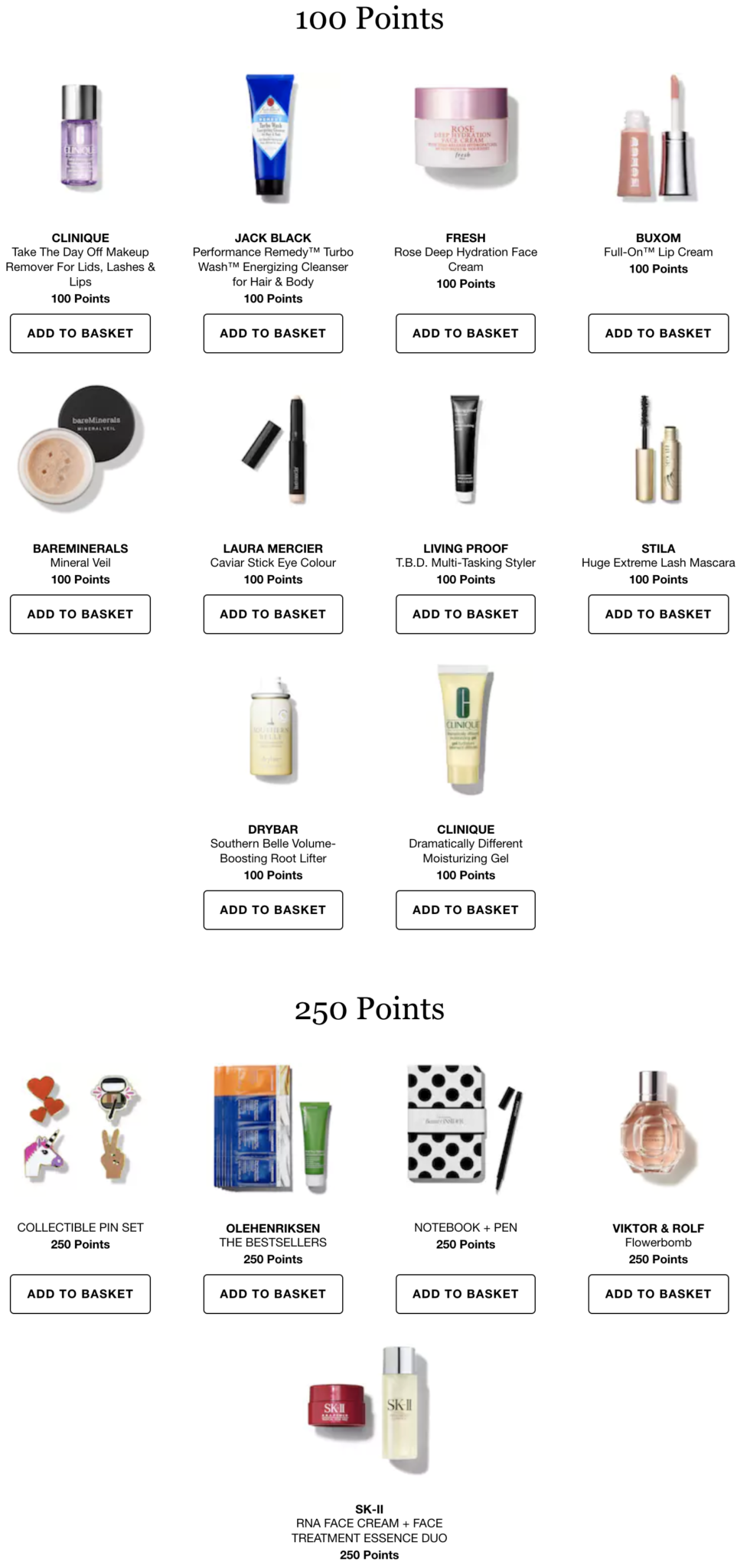 sephora rewards