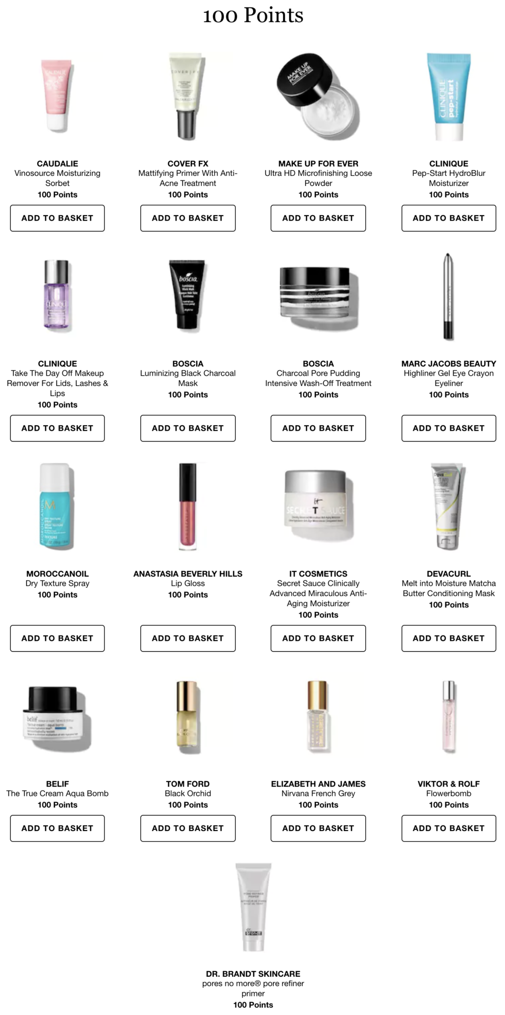 sephora rewards