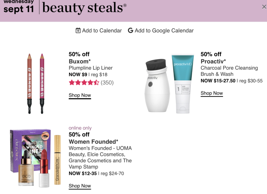 Ulta 10 off 40 nonprestige purchase Gift With Purchase