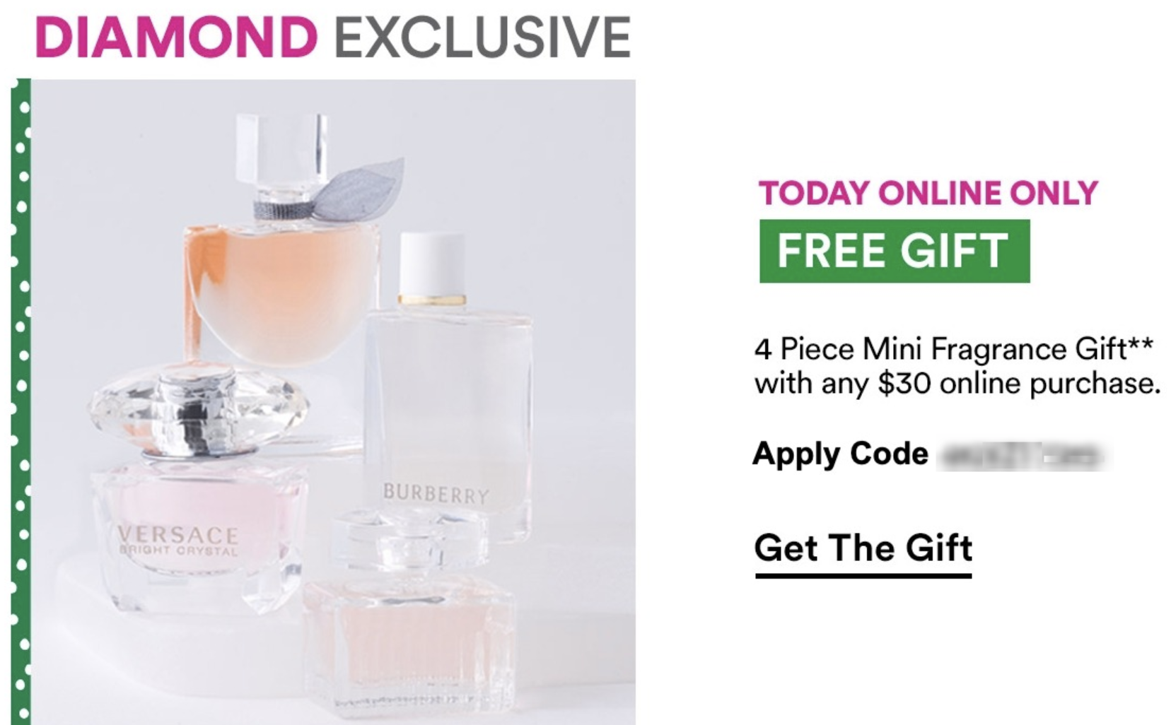 Ulta Platinum/Diamond Perks Day! - Gift With Purchase