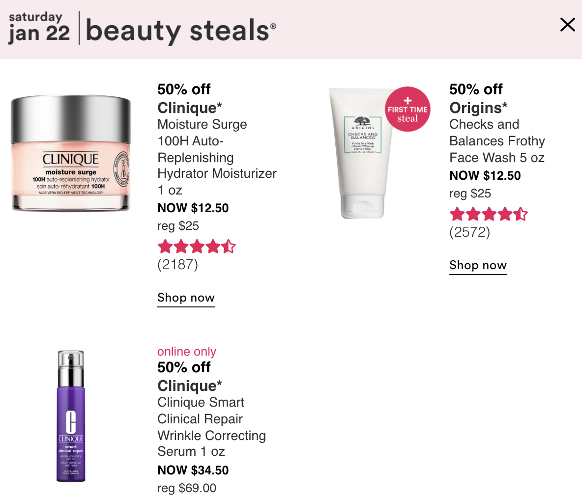 Ulta: Love Your Skin Event - Day 21 (tomorrow) - Gift With Purchase